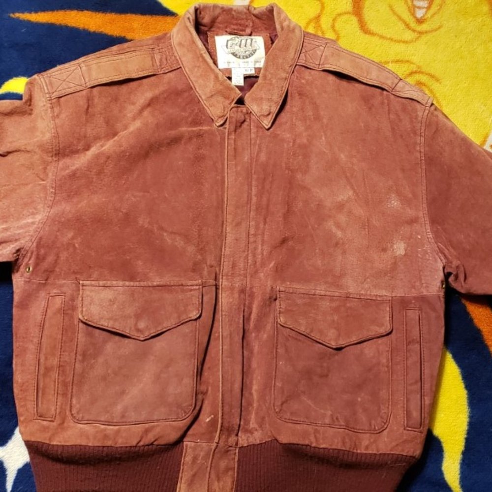 Womens vintage leather jacket